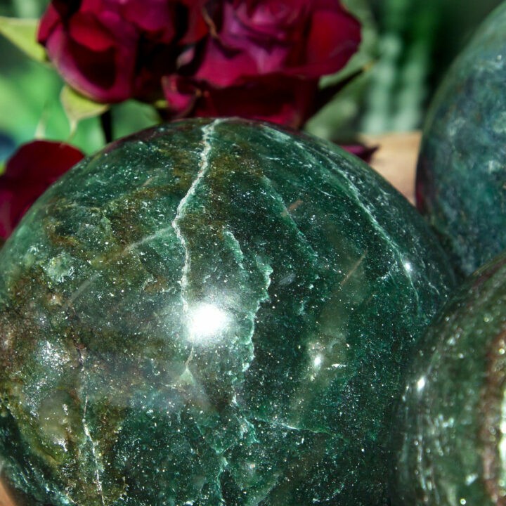 Fuchsite Love and Life Force Sphere