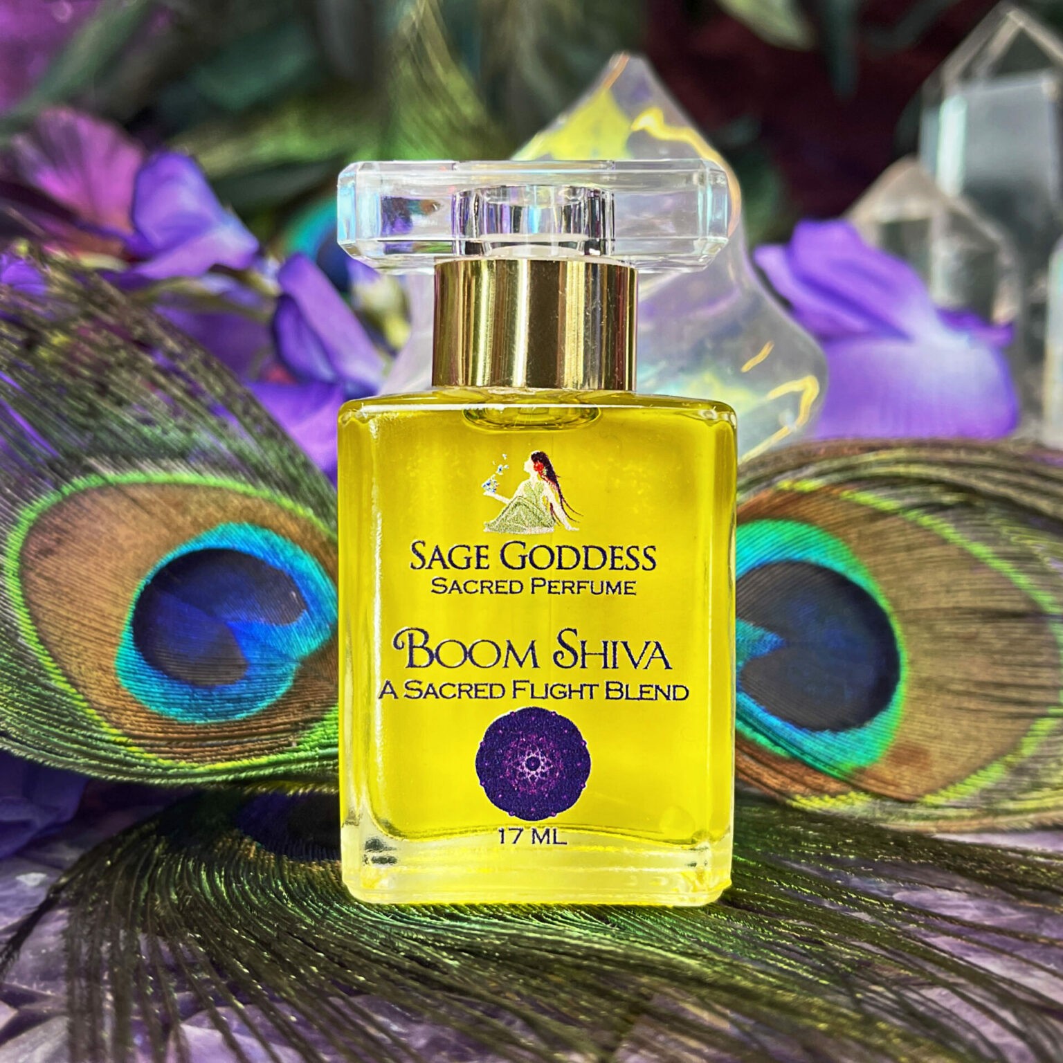 Sage Goddess Boom Shiva Perfume for divination and sacred journey