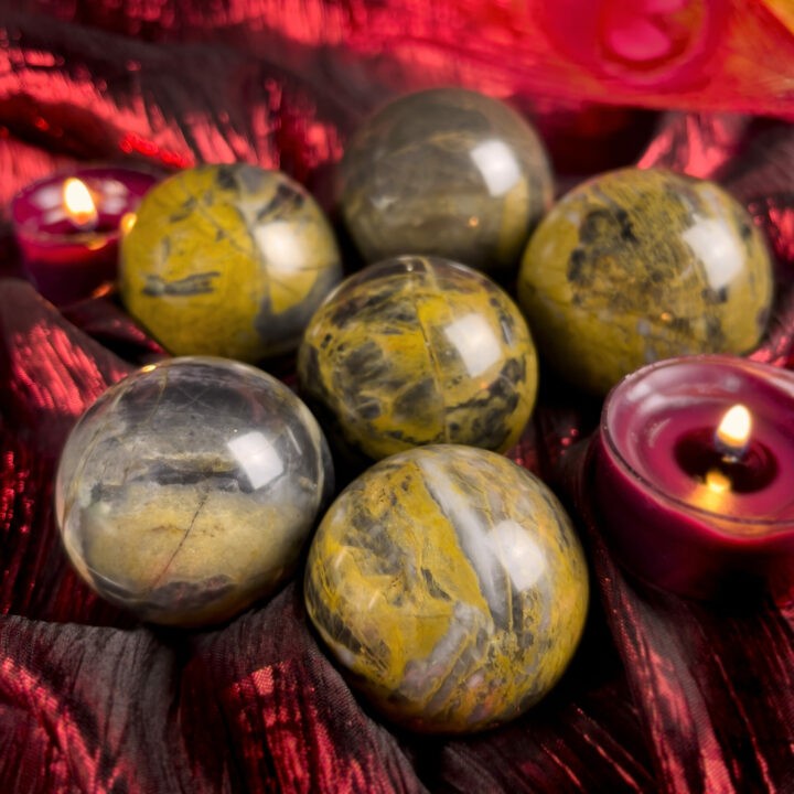 Phoenix Rising Jasper Sphere