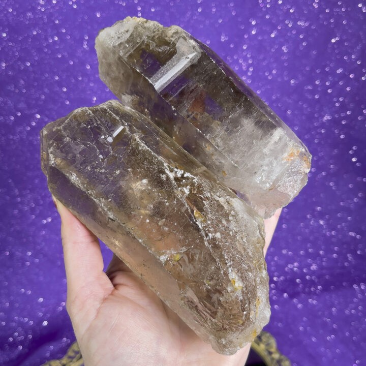 Smoky Lemurian Quartz Crystal