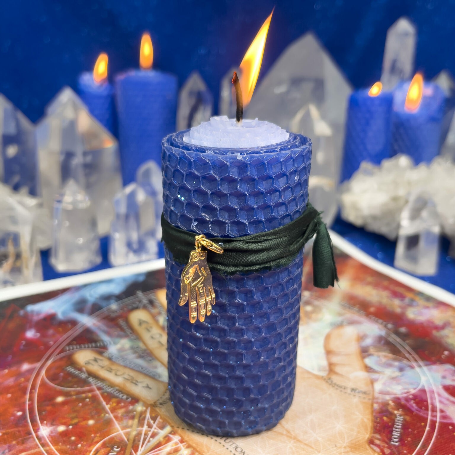 Sage Goddess New Moon Divination Magic Vedic Palmistry Set for ritual