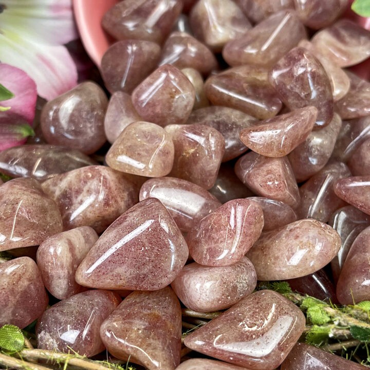 Small Tumbled Pink Aventurine