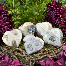 Agate Protection Heart