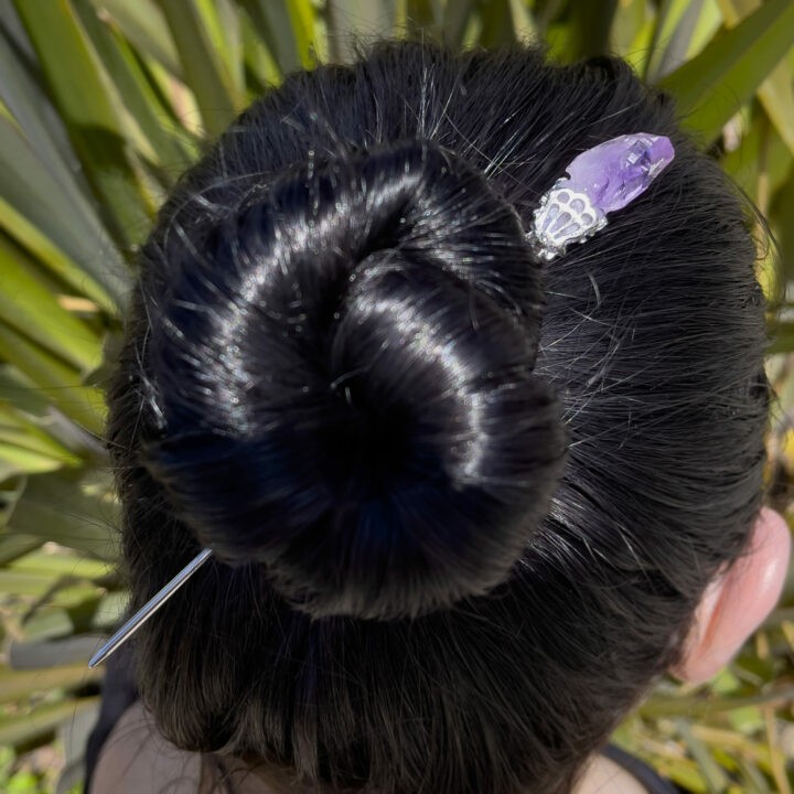 Gemstone Hair Pin