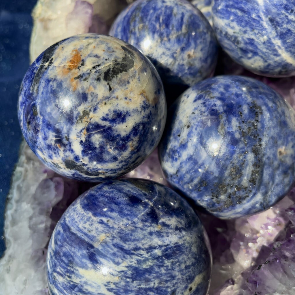 Sage Goddess Peaceful Presence Sodalite Sphere For Sweet Dreams Sage Goddess Peaceful Presence Sodalite Sphere For Sweet Dreams