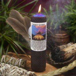 Spirit Guides Beeswax Intention Candle