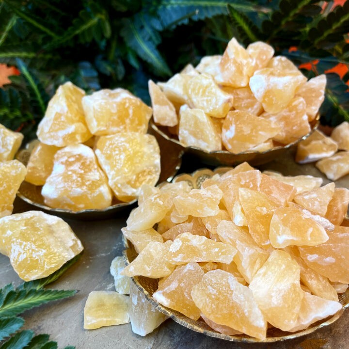 Natural Orange Calcite