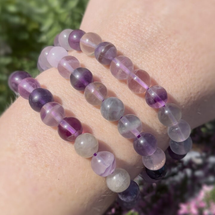 Purple Fluorite Soul Path Bracelet