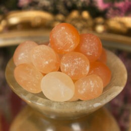 Tumbled Orange Selenite