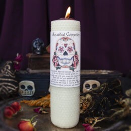 Ancestral Connection Beeswax Intention Candle