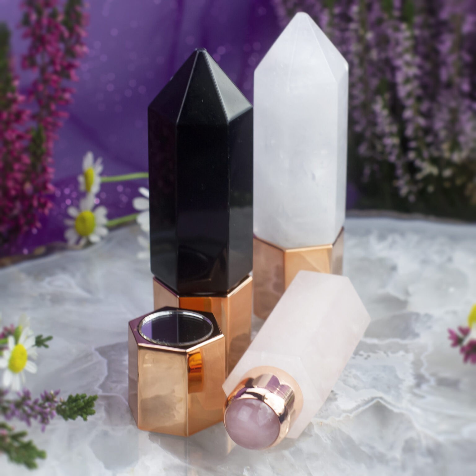 Sage Goddess Gemstone Generator Perfume Bottle For Scent Magic