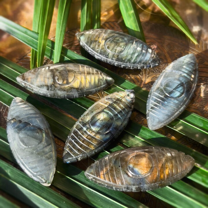 Labradorite Third Eye Meditation Stone