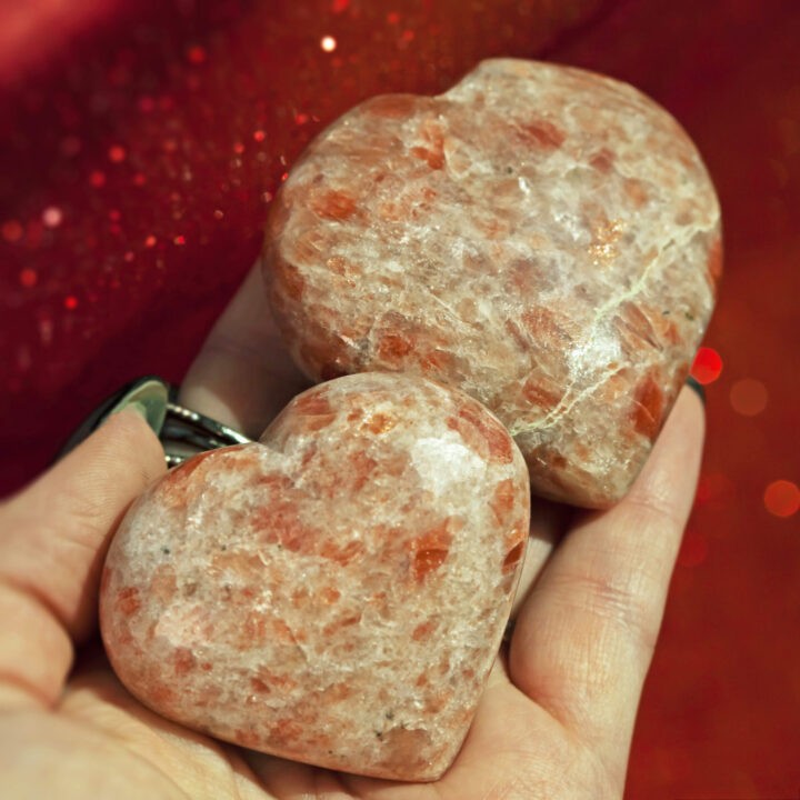 Lead With Love Sunstone Heart
