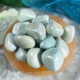 Tumbled Angel Aura Amazonite