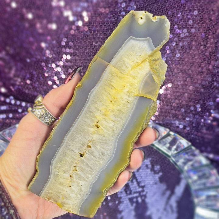 Yellow Agate Charging Plate