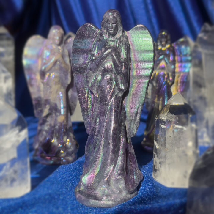 Angel Aura Lepidolite Peace Angel