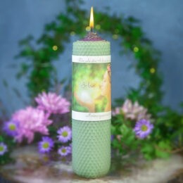 Believe in Magic Beeswax Intention Candle