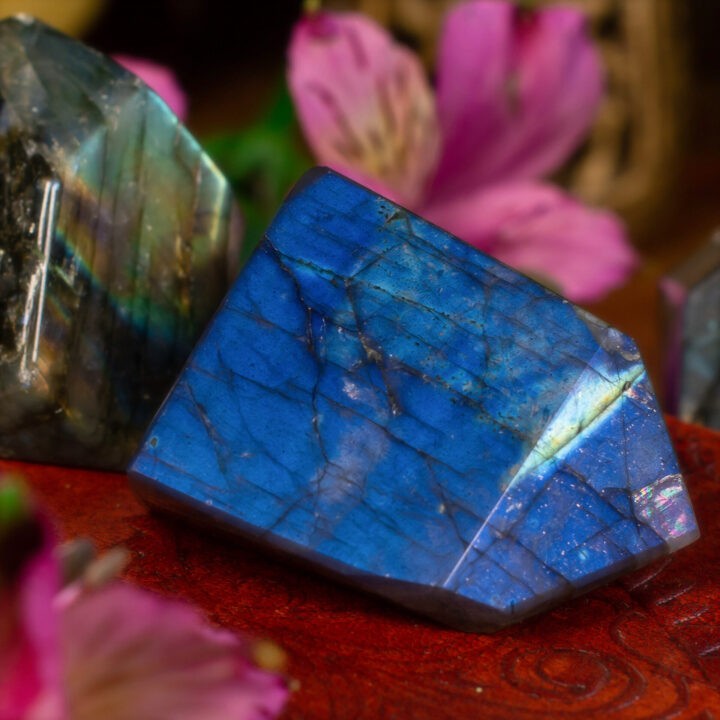Faceted Labradorite Channeling Stone