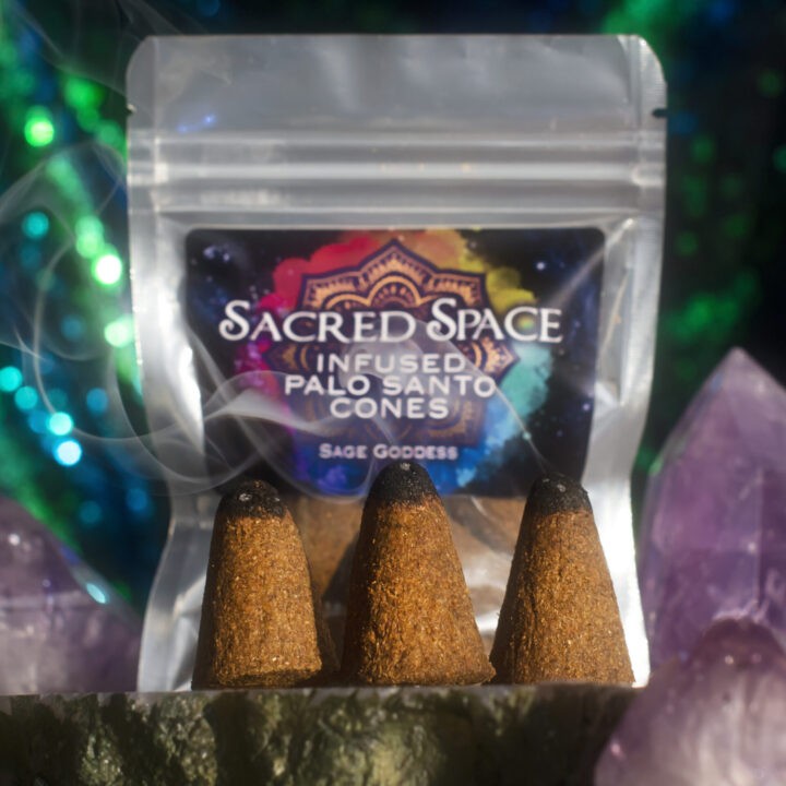 Sacred Space Infused Palo Santo Incense Cones