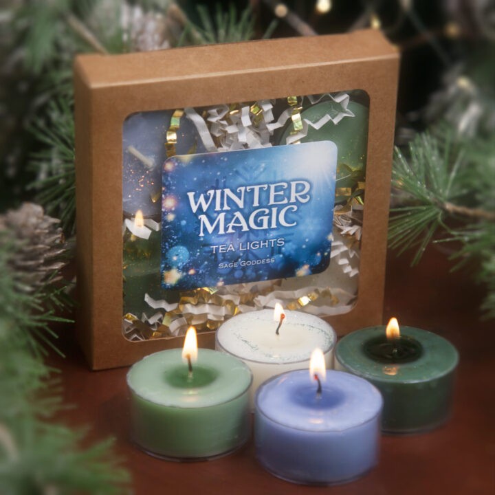 Winter Magic Intention Tea Lights