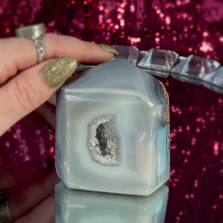 Agate Geode Peace Generator