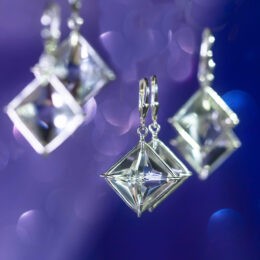 Clear Quartz Magician Earrings