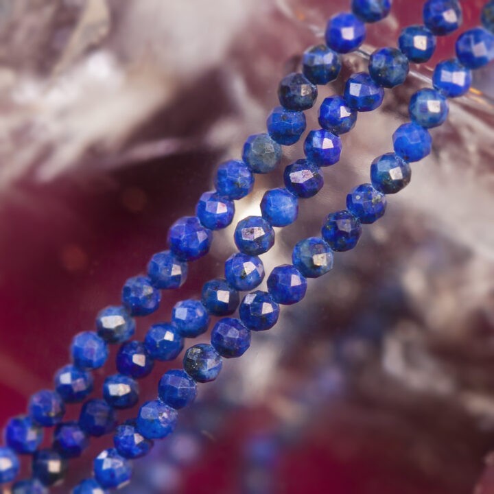 Faceted Lapis Lazuli Power Bracelet