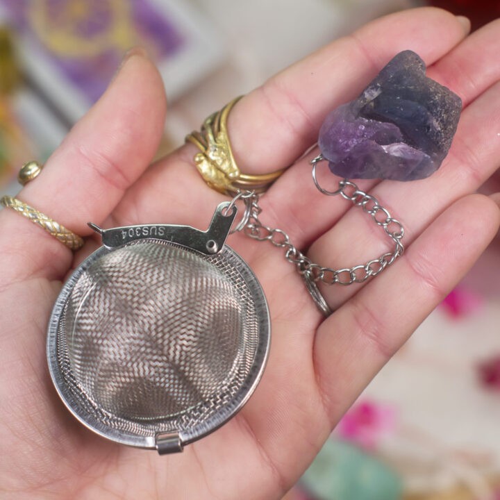 Intuitively Chosen Crystal Tea Infuser