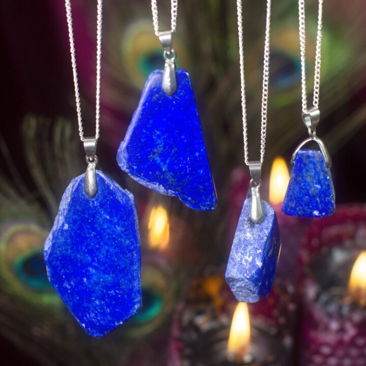 Lapis Lazuli Wisdom and Intuition Pendant