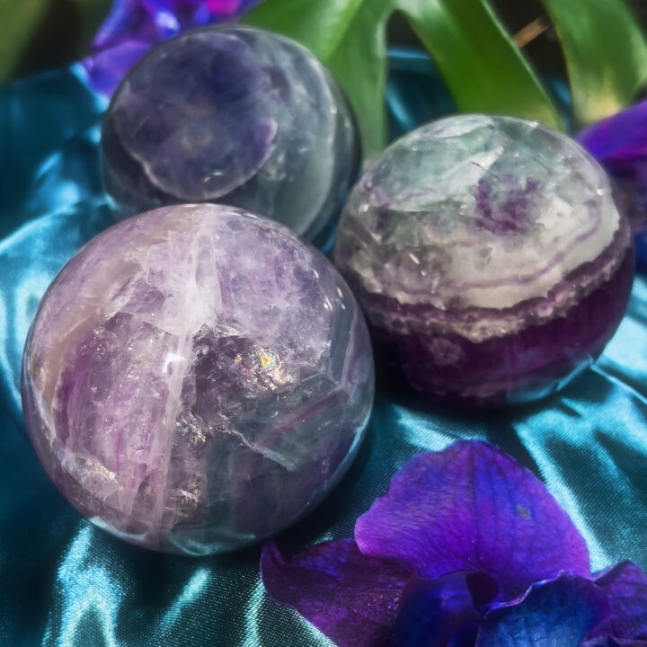 Rainbow Fluorite Soul Purpose Sphere