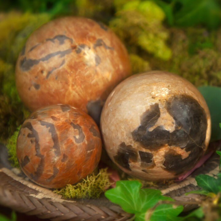 Rare Red and Yellow Zebradorite Sphere