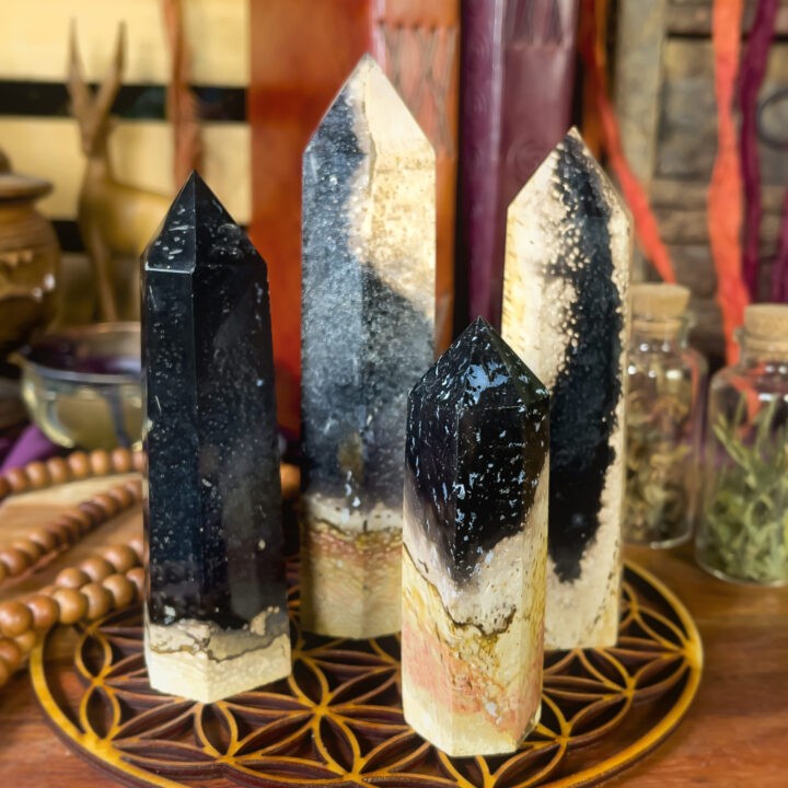 Fossilized Palm Root Peace and Grounding Generator