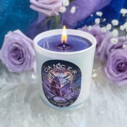 Good Vibes Astrology Intention Candle: Cancer