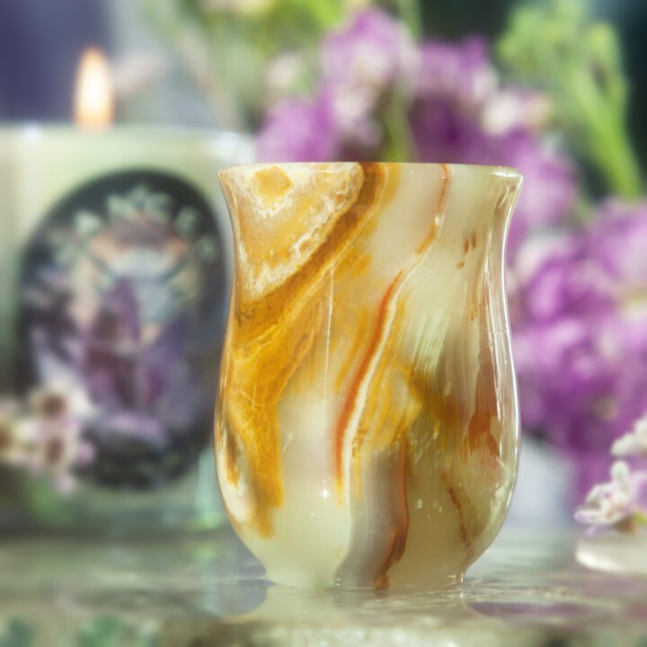 Green Onyx Ceremonial Cup