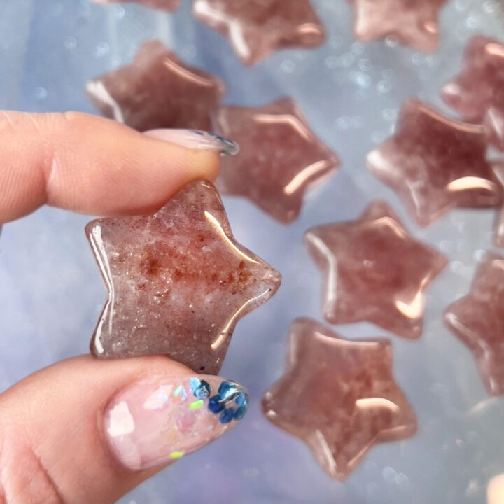 Soothing Strawberry Quartz Star