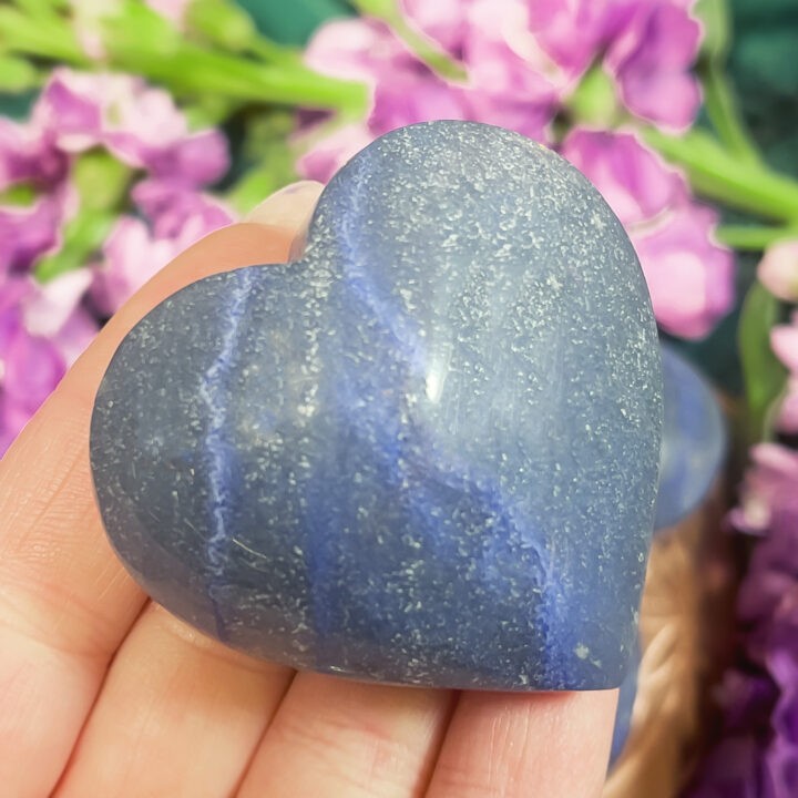 Dumortierite Heart of Expanded Vision
