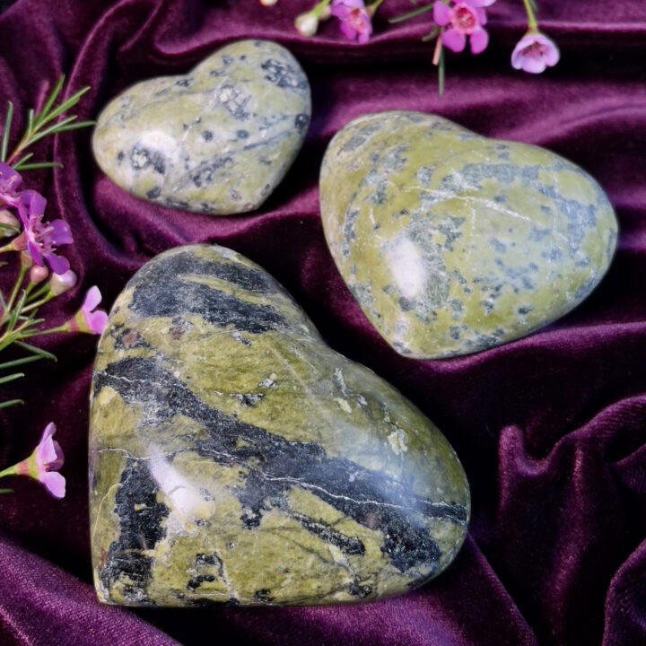 Jadeite Abundant Health and Wealth Heart