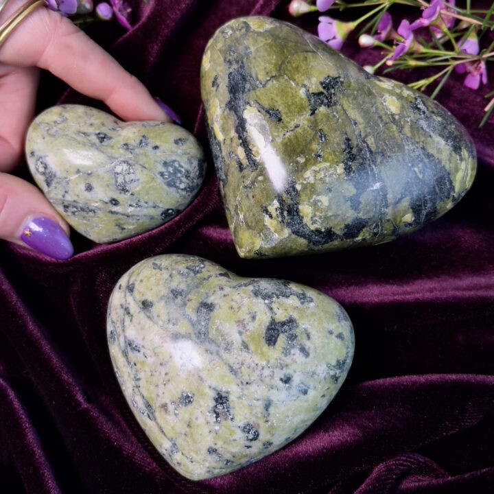 Jadeite Abundant Health and Wealth Heart