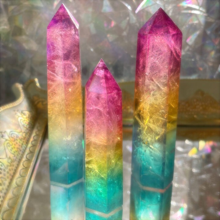 Rainbow Aura Quartz Raise the Vibe Generator