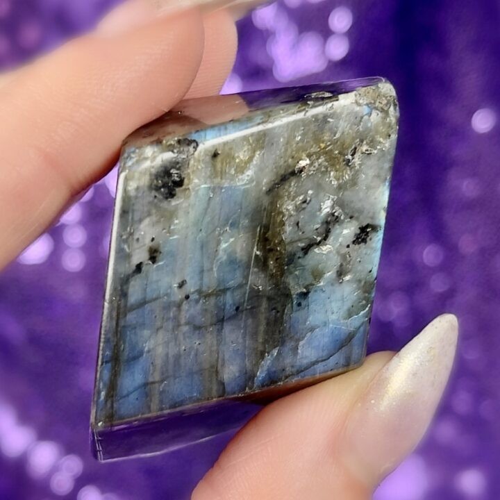 Polished Labradorite Channeling Stone