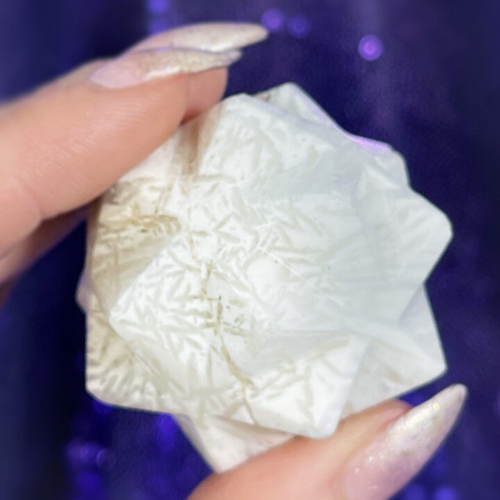 Scolecite 3D Metatron Cube