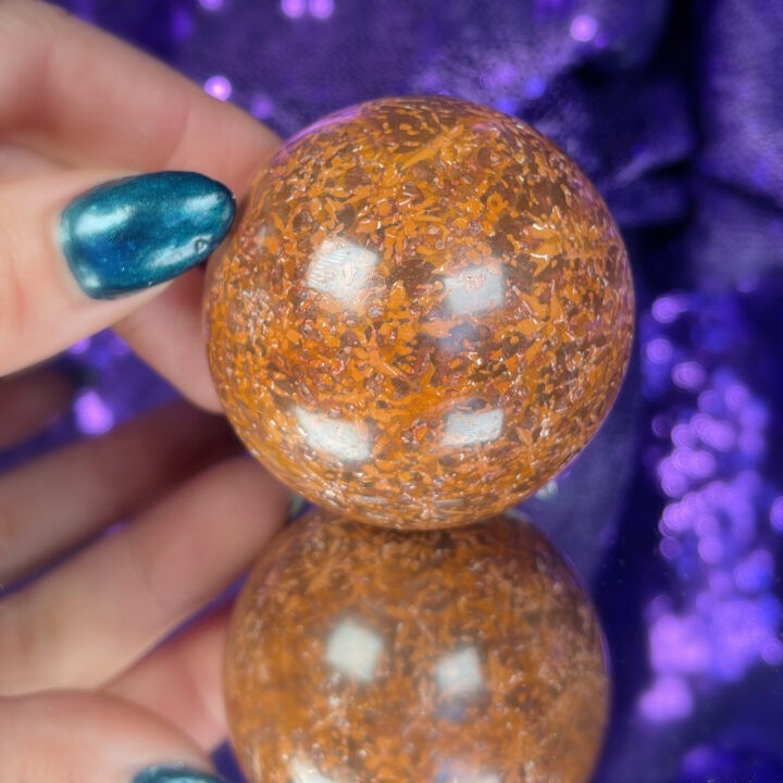 Starry Jasper Sphere