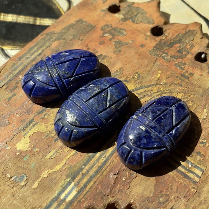 Be Transformed Lapis Lazuli Scarab Beetle