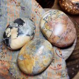 Grounded Transformation Maligano Jasper Palm Stone