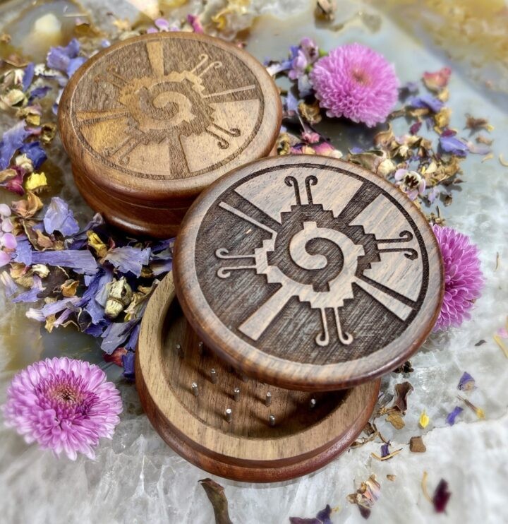 Sheesham Wood Hunab Ku Herb Grinder