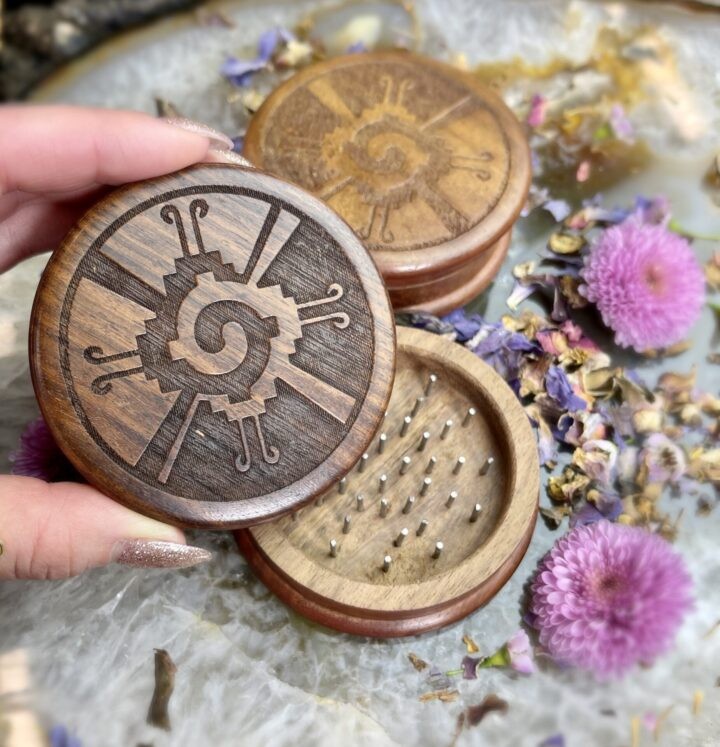 Sheesham Wood Hunab Ku Herb Grinder