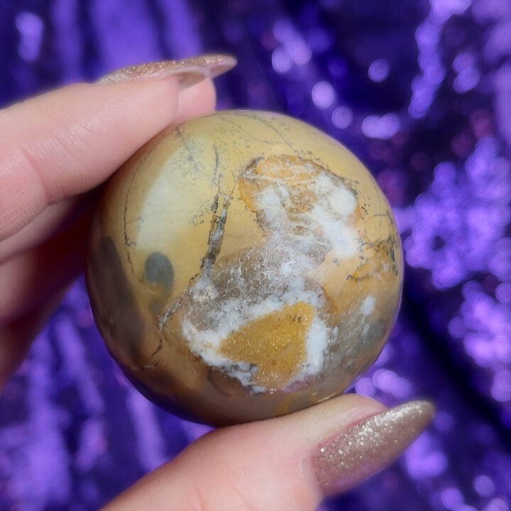 Indonesian Septarian Sphere