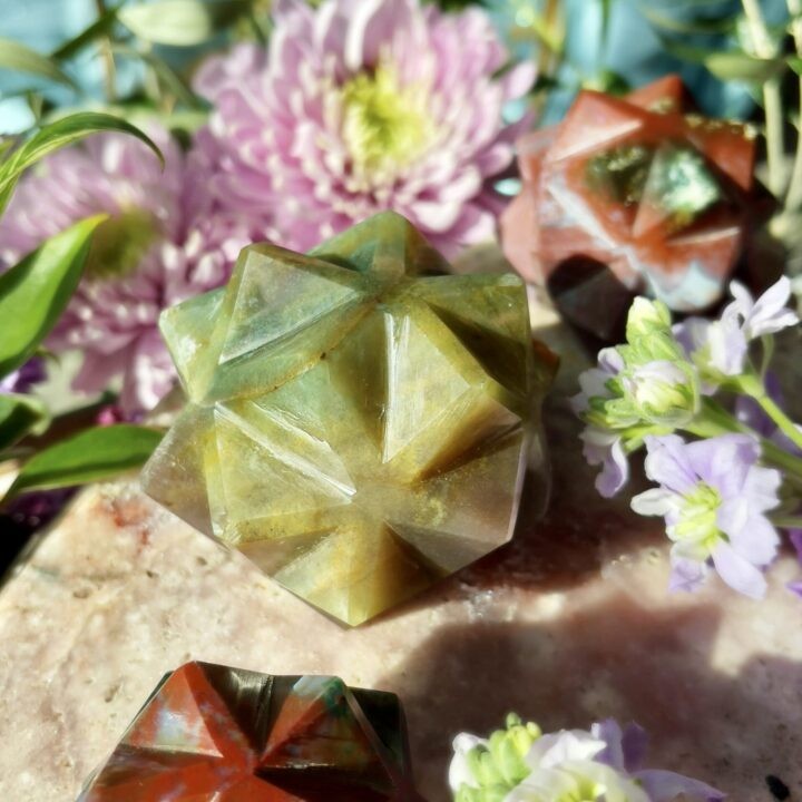 Fancy Jasper Tranquility Metatrons Cube