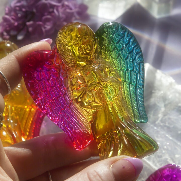 Light the Way Rainbow Guardian Angel