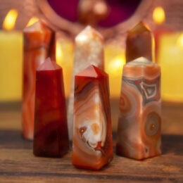 Passion and Power Carnelian Obelisk